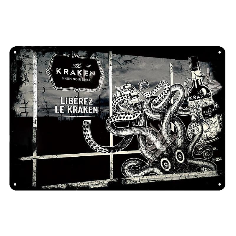 Vintage Metal Sign Rum Brand Retro Tin Sign Captain Morgan Funny Poster Decor for Bar Pub Club,Man Cave Wall Art Decoration