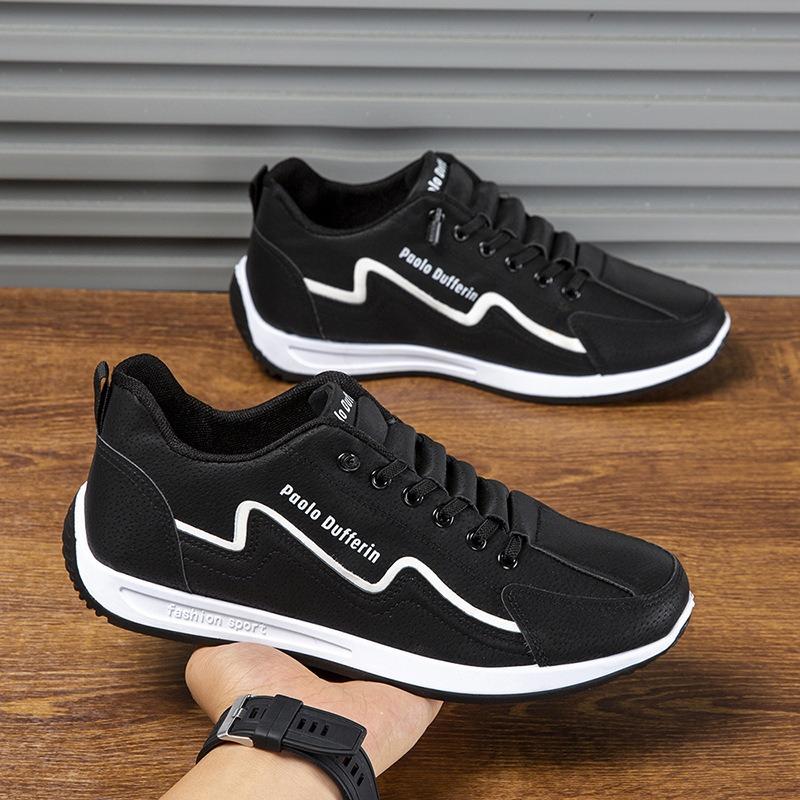New Large Size Men's Shoes Trendy Fashion Casual Shoes Breathable Comfortable Soft Sole Sports Shoes Youth Running Shoes