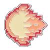 Fighter Fashionable Street Game Cartoon Brooch Pin With Eyecatching Flame Details