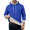 Men's Casual Long-Sleeve Fleece Hoodie With Pockets