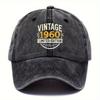 Vintage Adjustable Baseball Cap Limited Edition Print from Unisex Perfect for Outdoor Sports And Casual Wear