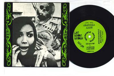 7inch Record VARIOUS - Quadruple Headache LRR019 LAST RESORT REC 1996 US Rock Used