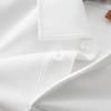 Plus Size Men's Solid Long Sleeve Polo Shirt