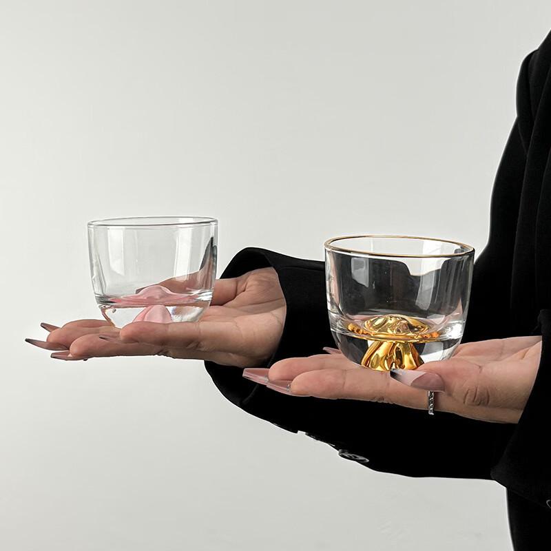 Ice Mountain Gaoshan Glass Cups Set