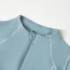 Women's Quick-Dry Short Sleeve Sports Top: Zipper Slim Fit Cycling, Yoga, Running Jacket for Summer Fitness