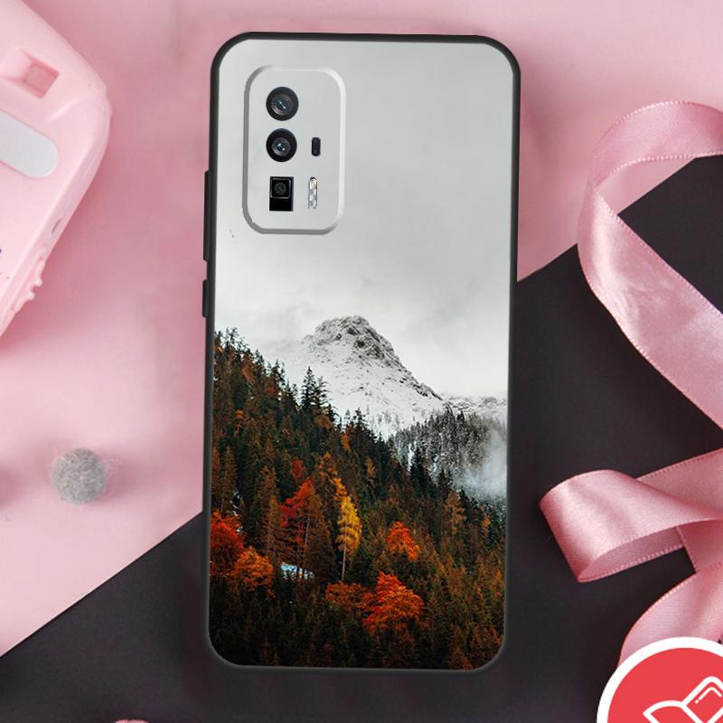 

Mountain Forest Case For POCO X3 X5 X6 F6 Pro M6 M5s F3 F5 Xiaomi 11T 12T 13T Pro 14 Ultra 12 13 Lite Cover POCO F5 Pro