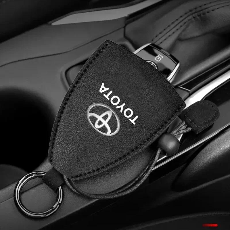 1 buc Husă de protecție pentru cheia mașinii Geantă Husă pentru cheia mașinii Breloc pentru mașină Pentru Toyota Avalon Mirai Avensis Prado Hilux VVT-I Corolla Sw4