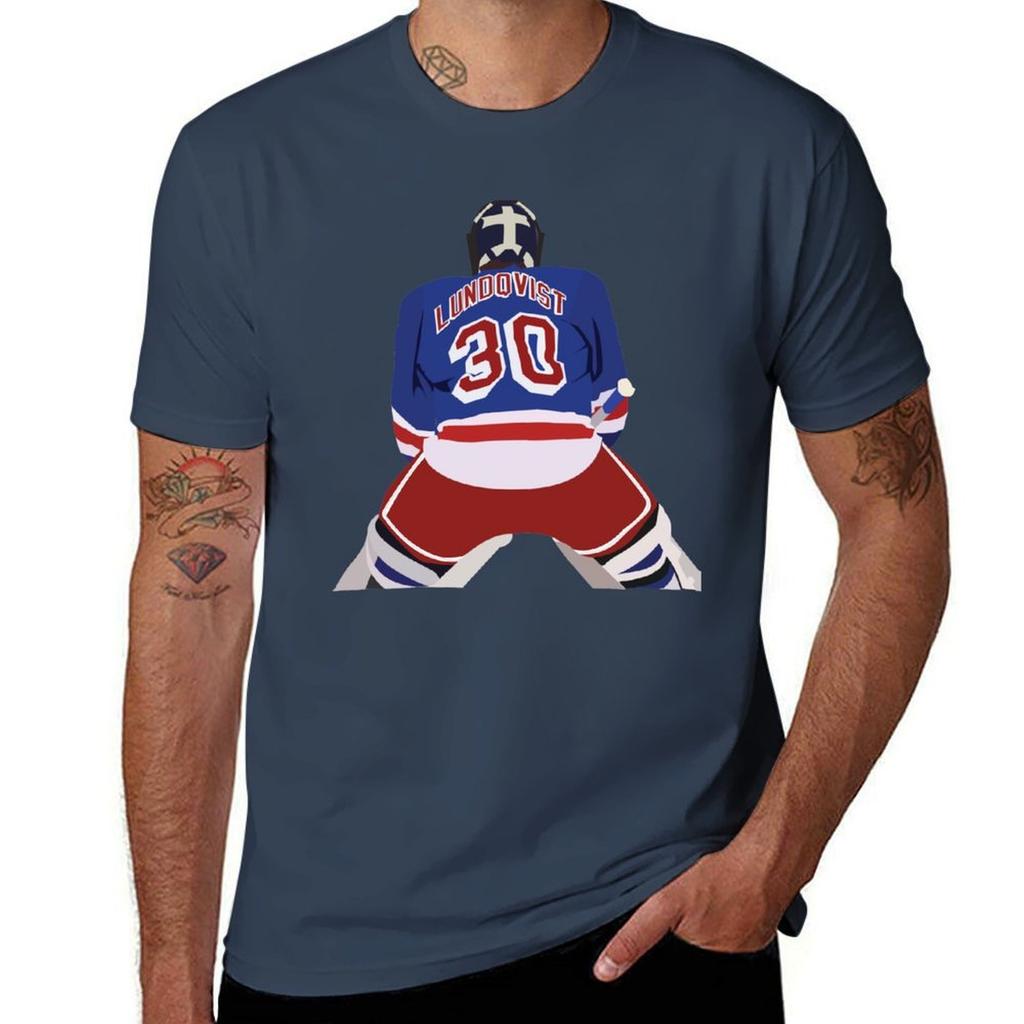 Henrik Lundqvist Illustration Tshirt Moisture Wicking Athletic Tshirt