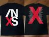 Maglietta Nera Cotone Unisex Vintage INXS Tour 1991 Concerto Taglia Unica