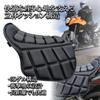 Motorcycle Seat Cover Cushion for and 3D Easy Gel Cushion Motorcycle Compatible with and More Mopeds, Scooters, More, Waterproof, Comfortable,