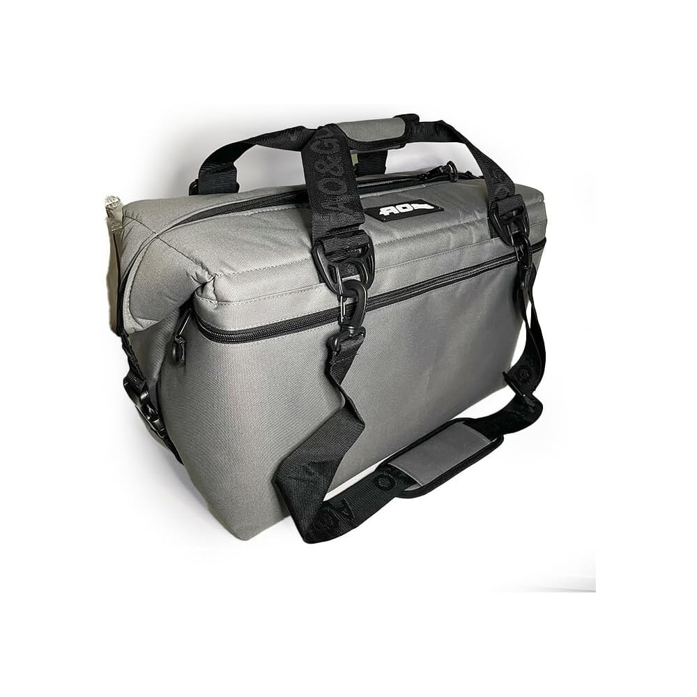 AO Coolers Soft Cooler 36 Pack Canvas Charcoal Outdoor Bag
