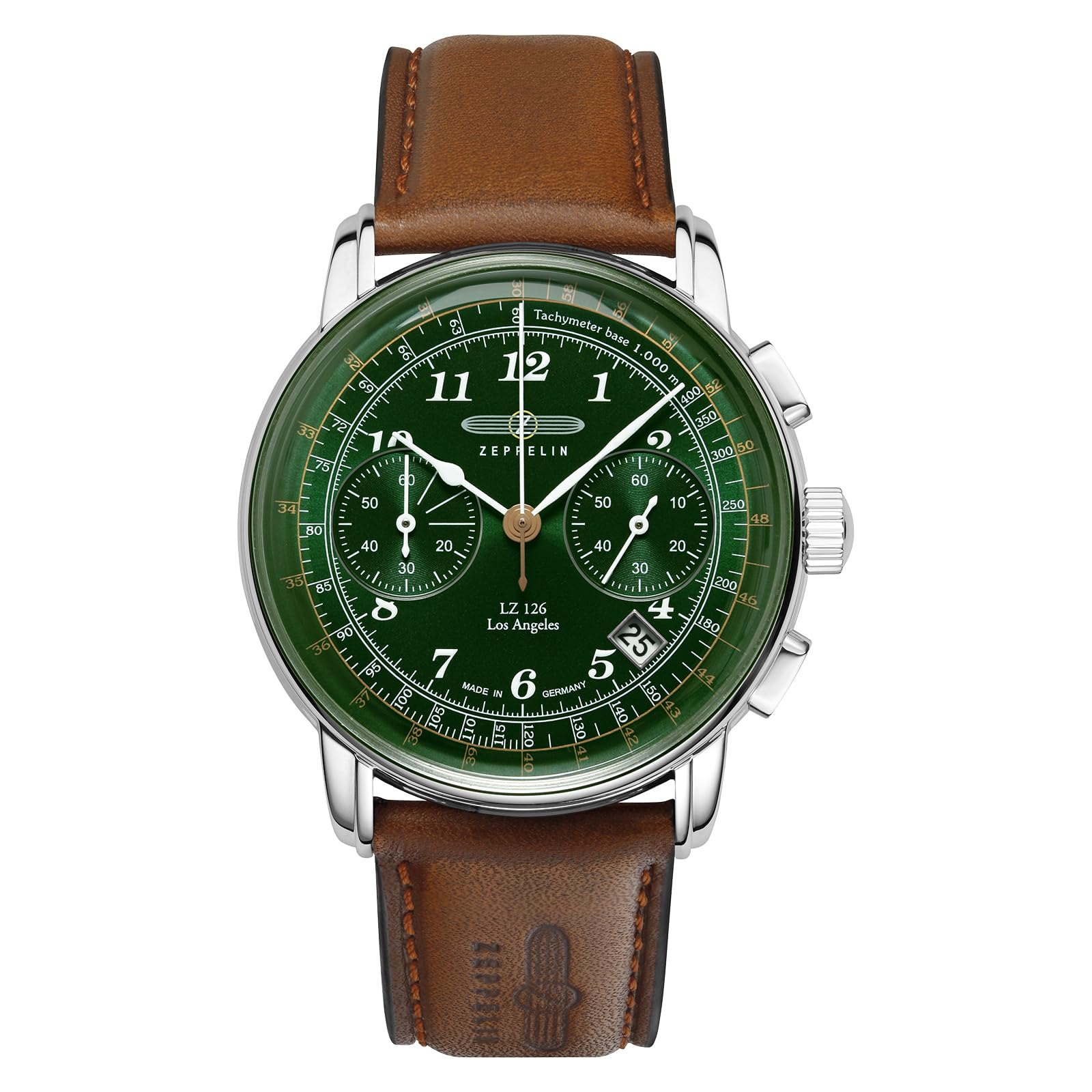 

Watch LZ126 Los Angeles Brown [Zeppelin] 7614-4 Men s [Item]