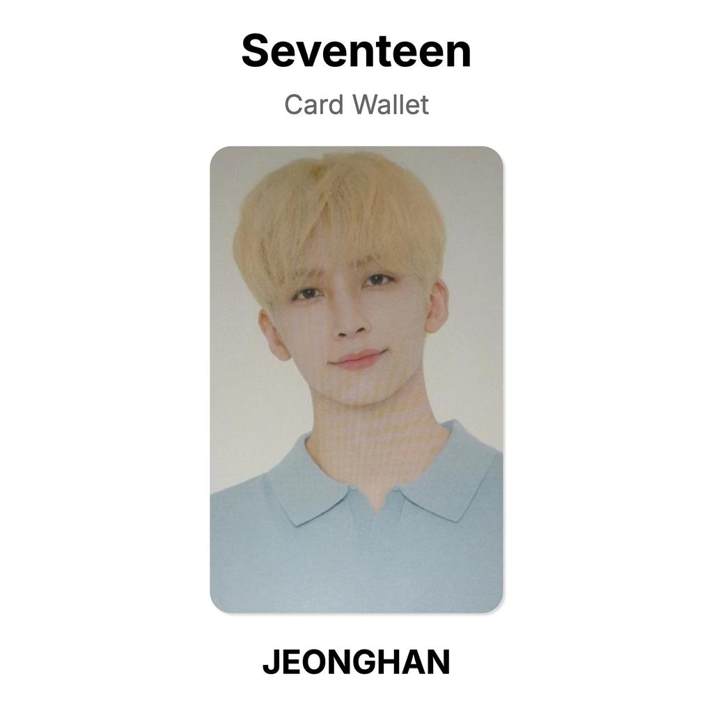 Seventeen Card Wallet Official Photocard