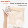 Yiershuang Women's Seamless High-Waist Antibacterial Briefs