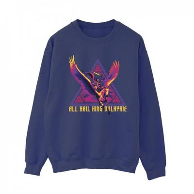 Womens/Ladies Thor Love And Thunder All Hail Valkyrie Sweatshirt