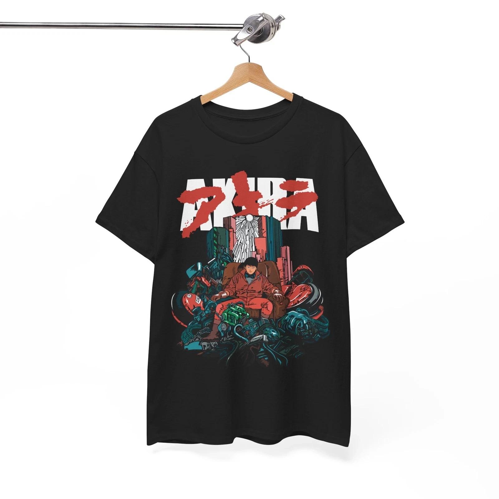 Akira Anime Tee Shirt, Retro Neo Tokyo Manga Tetsuo Kaneda Unisex Heavy Cotton XXXXL