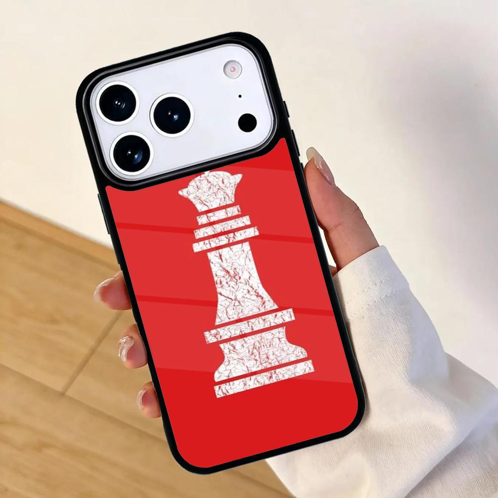 Chess King Board Game Battle Mobile Phone Case for IPhone 17 AIR 16pro Max 15 14 13 12 11 Bumper Cover