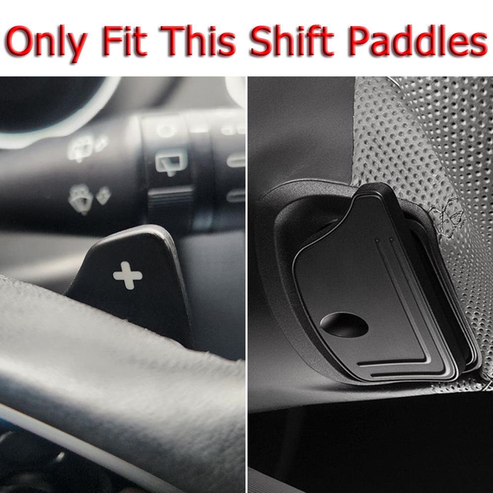 For Alfa Romeo Giulietta MiTo 2011-2019, Fiat 500L 2013-2017 Car Steering Wheel Shift Paddle DSG Extension Shifter Gear Stickers