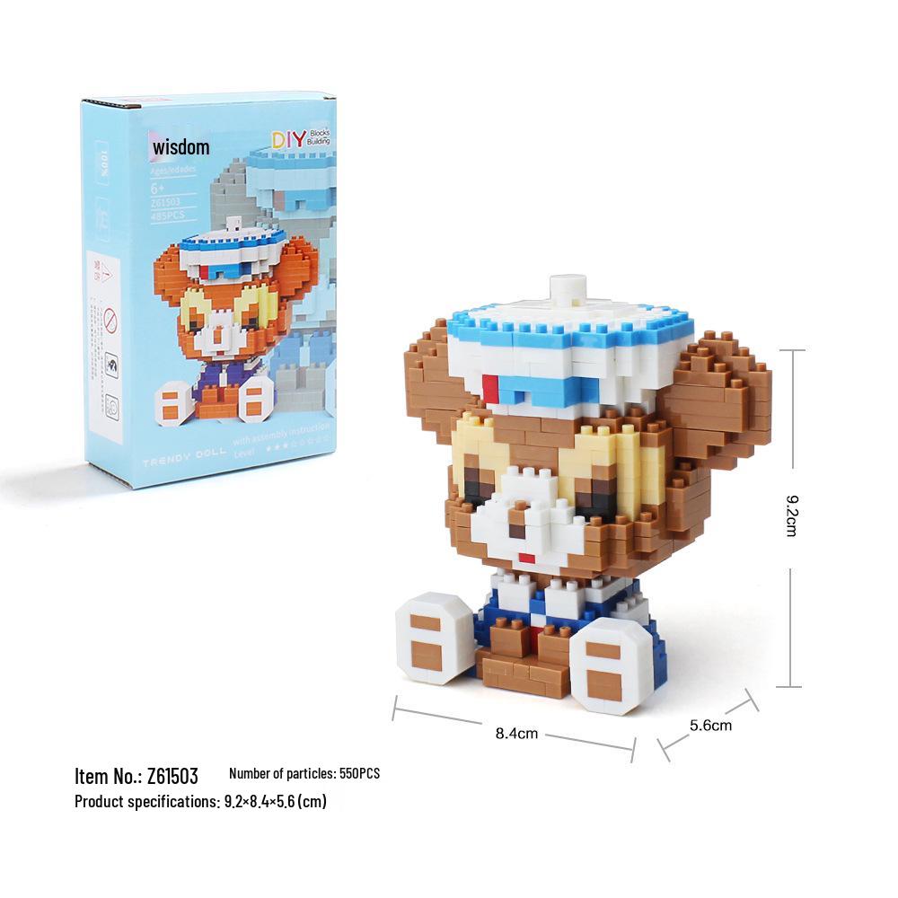 Kuromi and My Melody Compatible Building Blocks for Girls - Sanrio-Inspired Toys