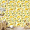 Wallpaper Flowers with Palm Leaves for Living Room and Bedroom 50x1000