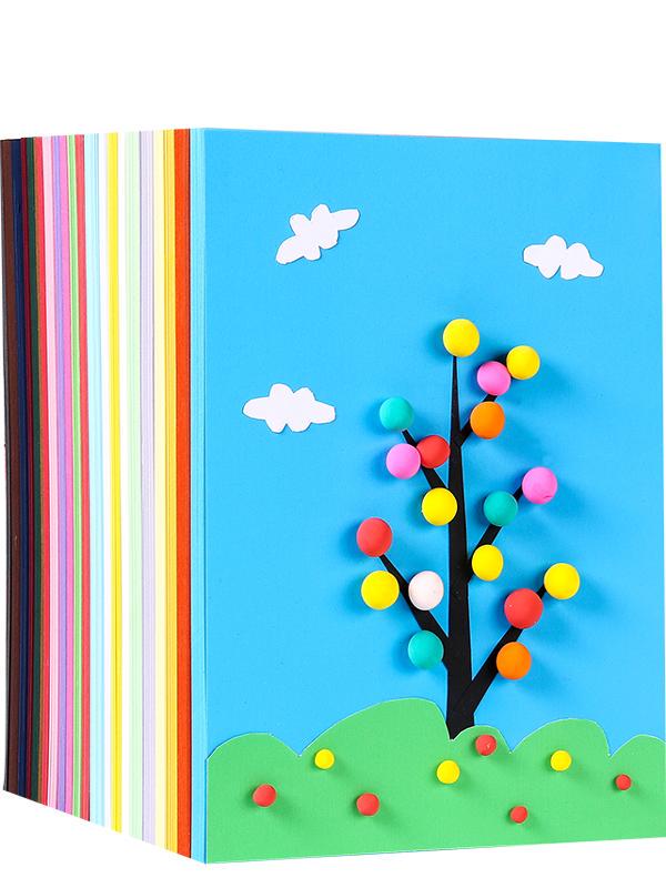 A4 Black & White Thickened Cardstock for Student & Kinder Crafts, 8K/4K/A3 Drawing Paper