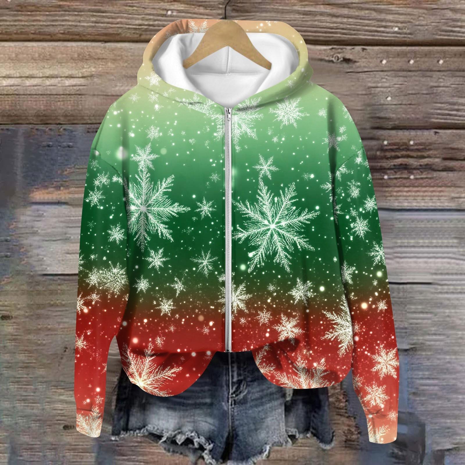 

Куртки для женщин Пальто с длинным рукавом на молнии с принтом Верхняя одежда Повседневные куртки XL