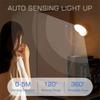 LED Night Light Wireless Motion USB Charging Cabinet Night Lamp Bedside Table For Bedroom Home Closet Sensor Round Lights