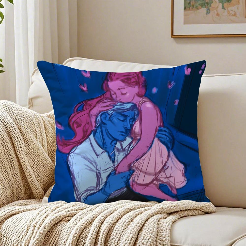 Mythic Romantic Manga LLore OOlympuse Cushion Cover Pillowcase Antidustmite living Room Sofa Decor Cushion Room