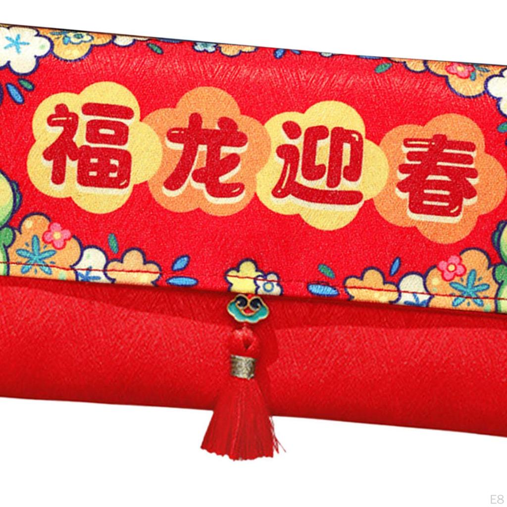 Chinese Year Red Envelope, Pocket Packet Hong Bao Gift Money Envelope