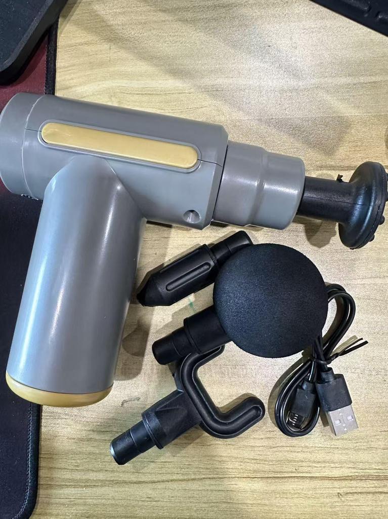 Smart Electric Fascia Massage Gun: 22 Heads, 9 Modes for Muscle Relief and Relaxation
