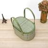 Traditional Bamboo Storage Basket With Handcrafted Design For Kitchen Organization