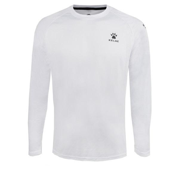 KELME 3781562 Men'S Long Sleeve T-Shirt White