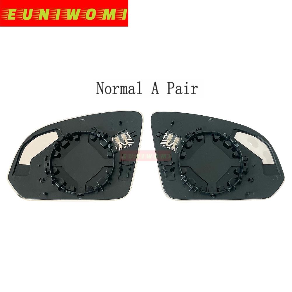 Auto Side Door Wide Angle Heated Car Rearview Mirror Glass With Blind Spot Light For Volvo XC40 C40 2018-2025 EX40 2025+ Normal A Pair