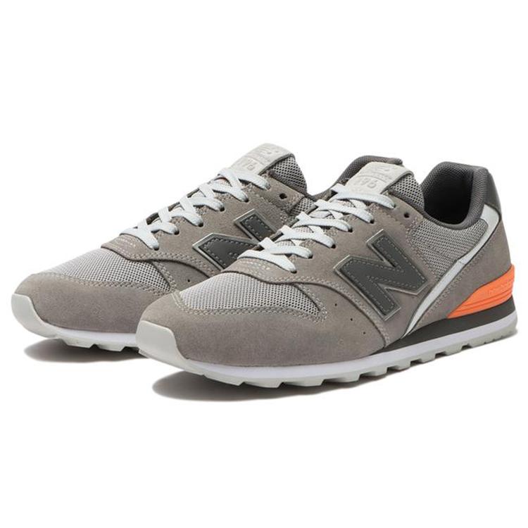 New Balance 996 Low Top Gray/Orange Women's WL996CPM