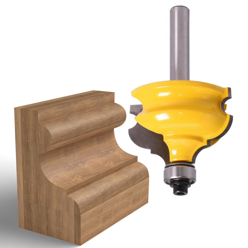 8Mm Handle Half Arc Elegant Knife Cabinet Line Knife Line Armrest Edge Milling Cutter Foreign Trade Export Boutique Milling