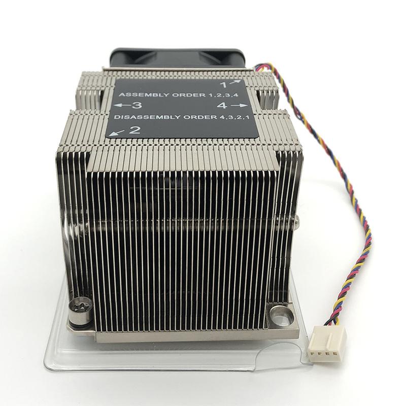 

COOLSERVER 2U R82 CPU Server Workstation Cooler 3 Heatpipe Active Cooling for Intel LGA3647 rectangular motherboard All Copper NO RGB