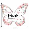 Creative Butterfly-Shaped Acrylic Plaque Decorations Acrylic Clear Butterfly Ornaments Beautiful Gifts for Mum Birthday