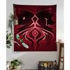 1PC Game Aaphmau Tapestry Art Printing Japanese Wall Tapestry Anime Wall Hanging Home Decor