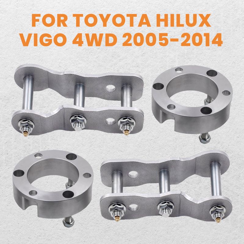 Front 3 Inch Rear 2 In Lift Kit For Toyota Hilux Vigo 4WD Strut Spacer Shackle