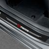 2025 Hot 4pcs/set Carbon Fiber Leather Car Door Sill Anti-Scratch Decorative Sticker For Mazda 3 Axela CX5 CX3 CX4 CX30 Demio RX