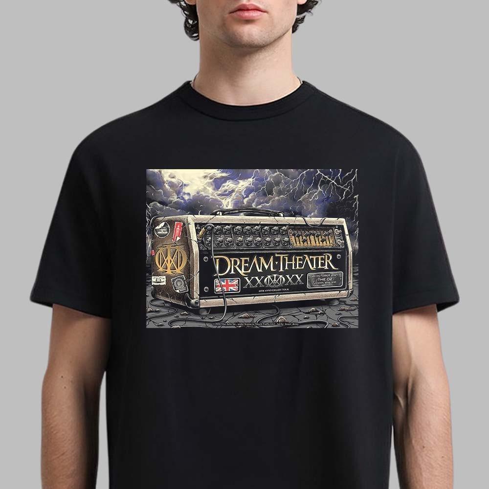 Dream Theater 40th Anniversary Tour Concert 2024-2025 Unisex T-Shirt M