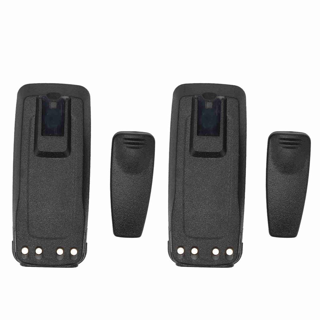 2 Way Radio Battery Replacement 2600mAh 7.4V Li Ion Battery with Back Clip for Motorola DP3401