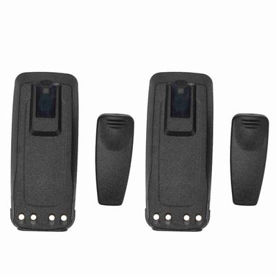 2 Way Radio Battery Replacement 2600mAh 7.4V Li Ion Battery with Back Clip for Motorola DP3401