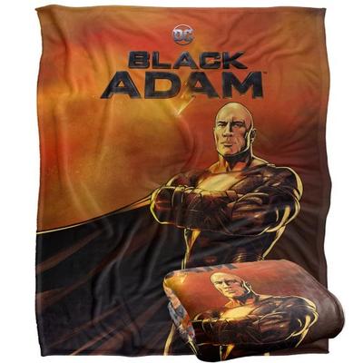 Black Adam Pose Blanket