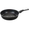 Strong and Lightweight Rimmed Deep Frying Induction and Gas Silkware EK Diamond Dear Pan, 26cm, Compatible, PFOA-Free, PFOS-Free, Coat,