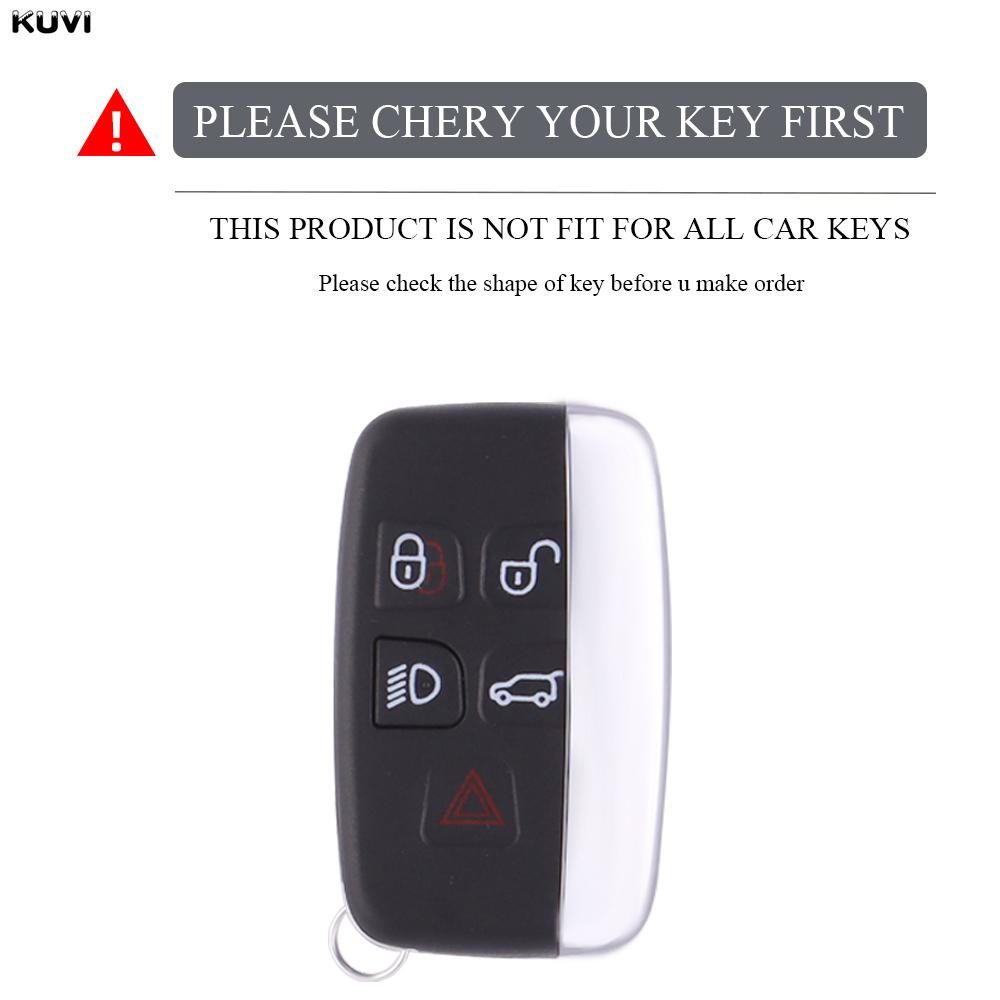 Soft TPU Car Key Case Cover Holder Fob For Land Rover Range Rover Evoque Sport Freelander Discovery Velar For Jaguar XE XF XJ