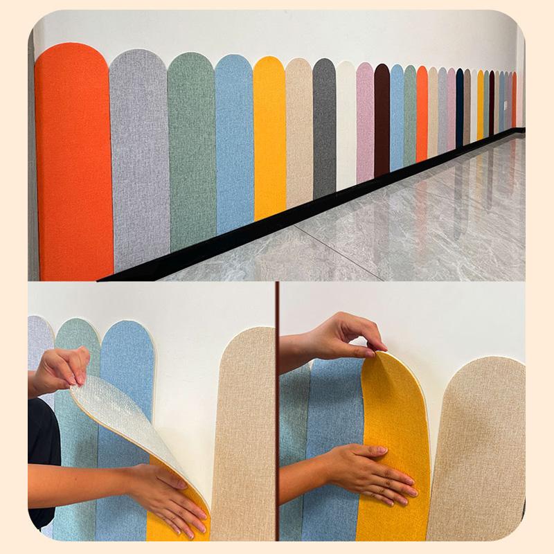 1Pc Renovation Covering Ugliness Wall Sticker Hallway Decoration Soft Package Kindergarten Bed Fence Living Room