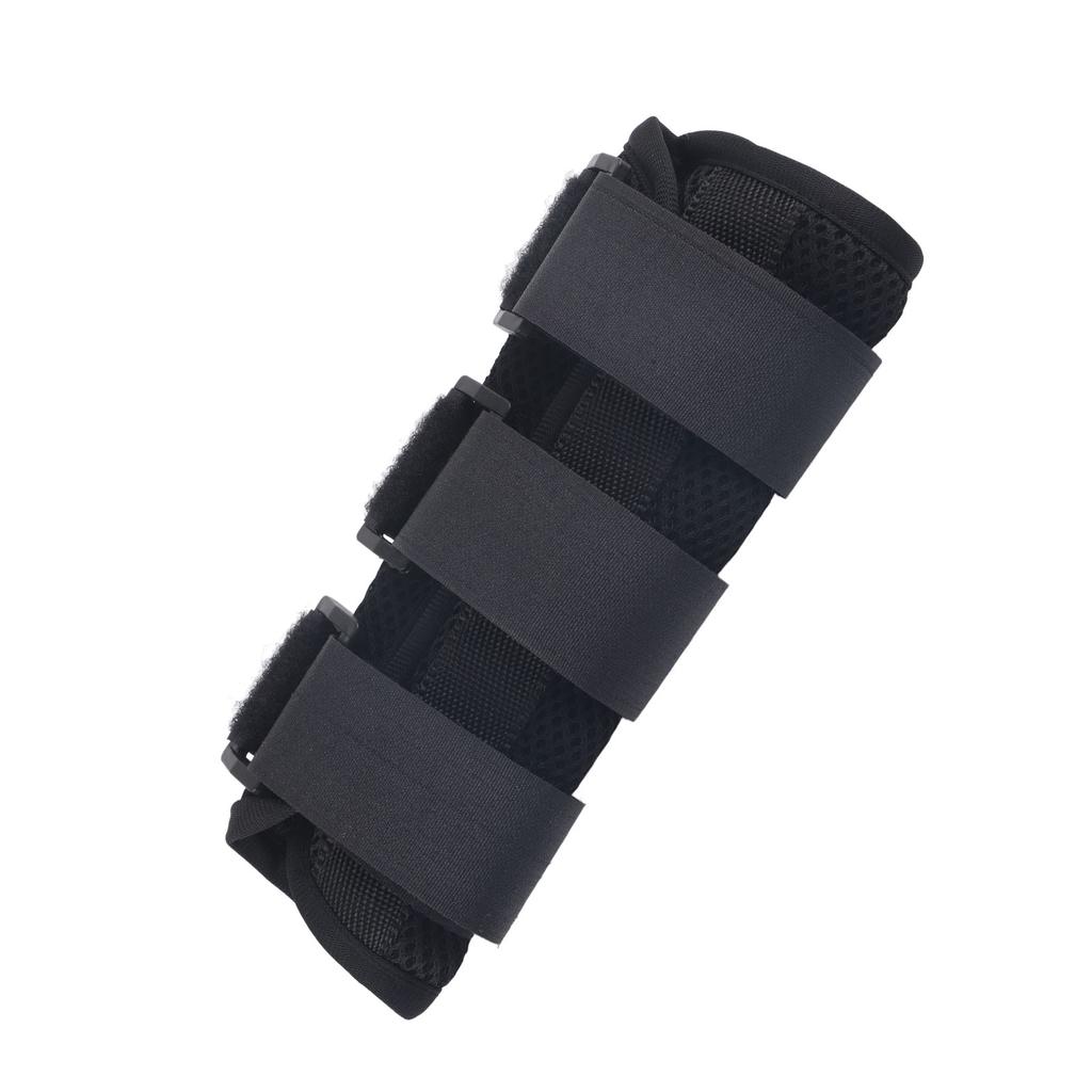 Forearm Splint Firmly Fixed Adjustable Flexible Enhanced Arm Support with 4 Hook and Loop StrapsS