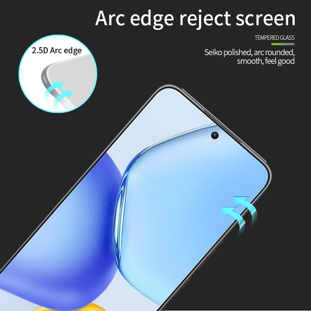 Für Honor X60 GT 5G Displayschutzfolie MOFI 9H Vollkleber Vollabdeckung Hohes Aluminium-Silikat-Glasfilm