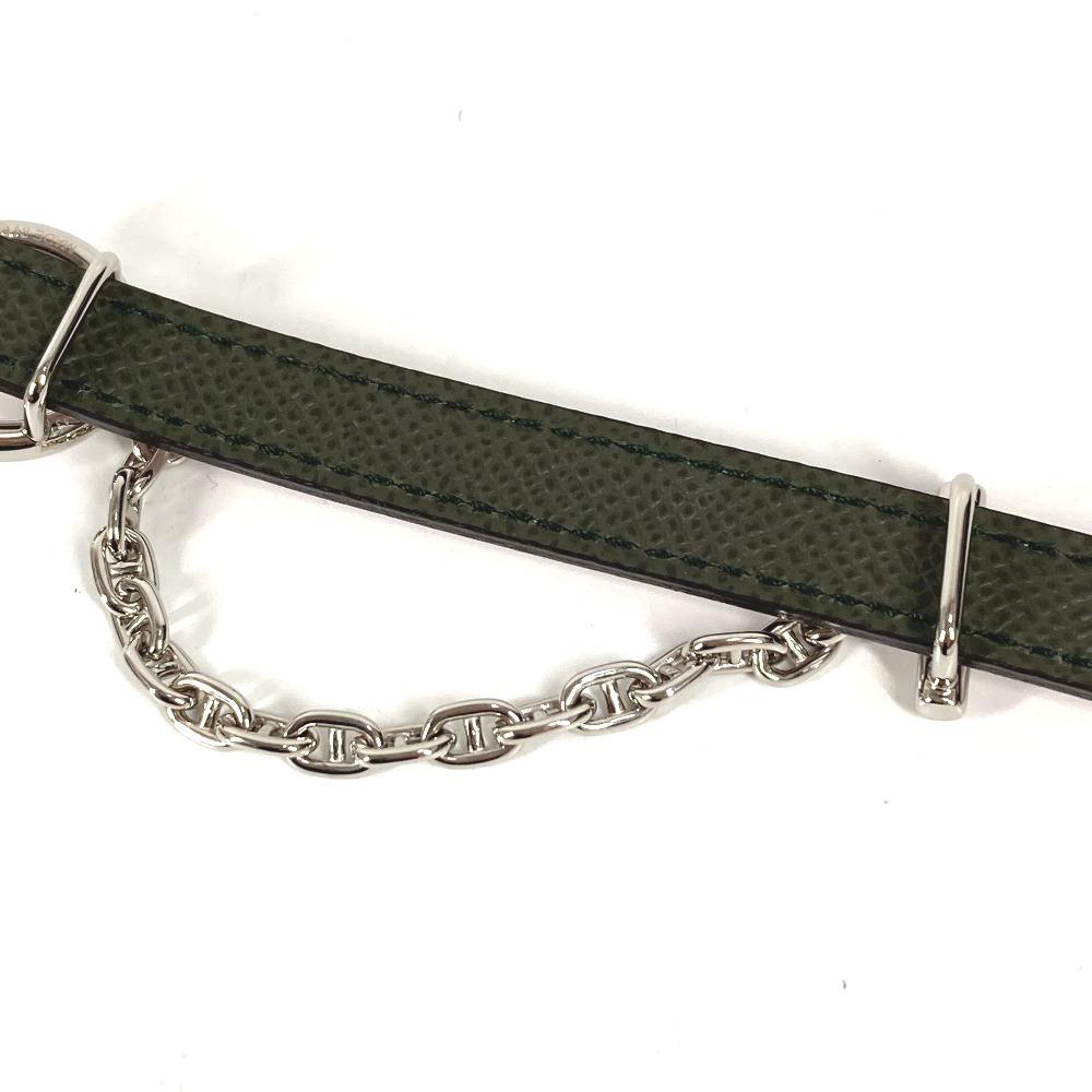 Hermes Carousel Belt Accessories Thin Belt Leather Chain Belt  Unused